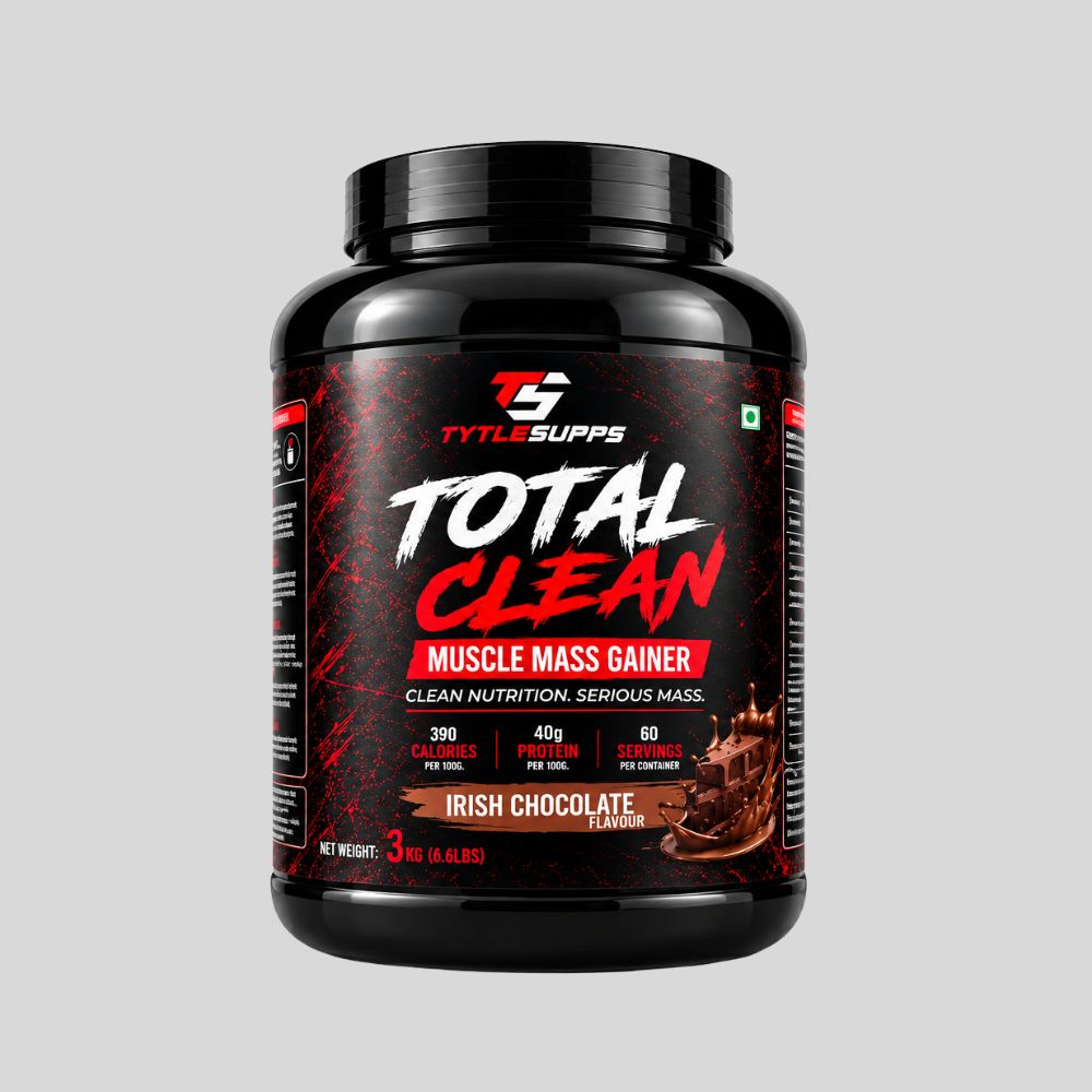 Tytle Supps Total Clean Muscle Gainer 3 Kg ( Irish Chocolate)